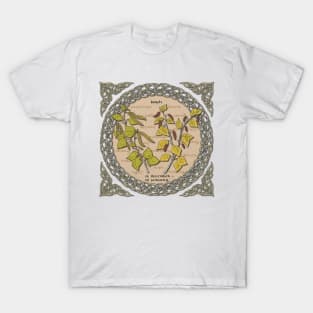 Tree Calendar Birch T-Shirt